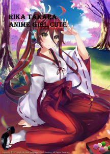 Rika Takara Anime Girl Cute